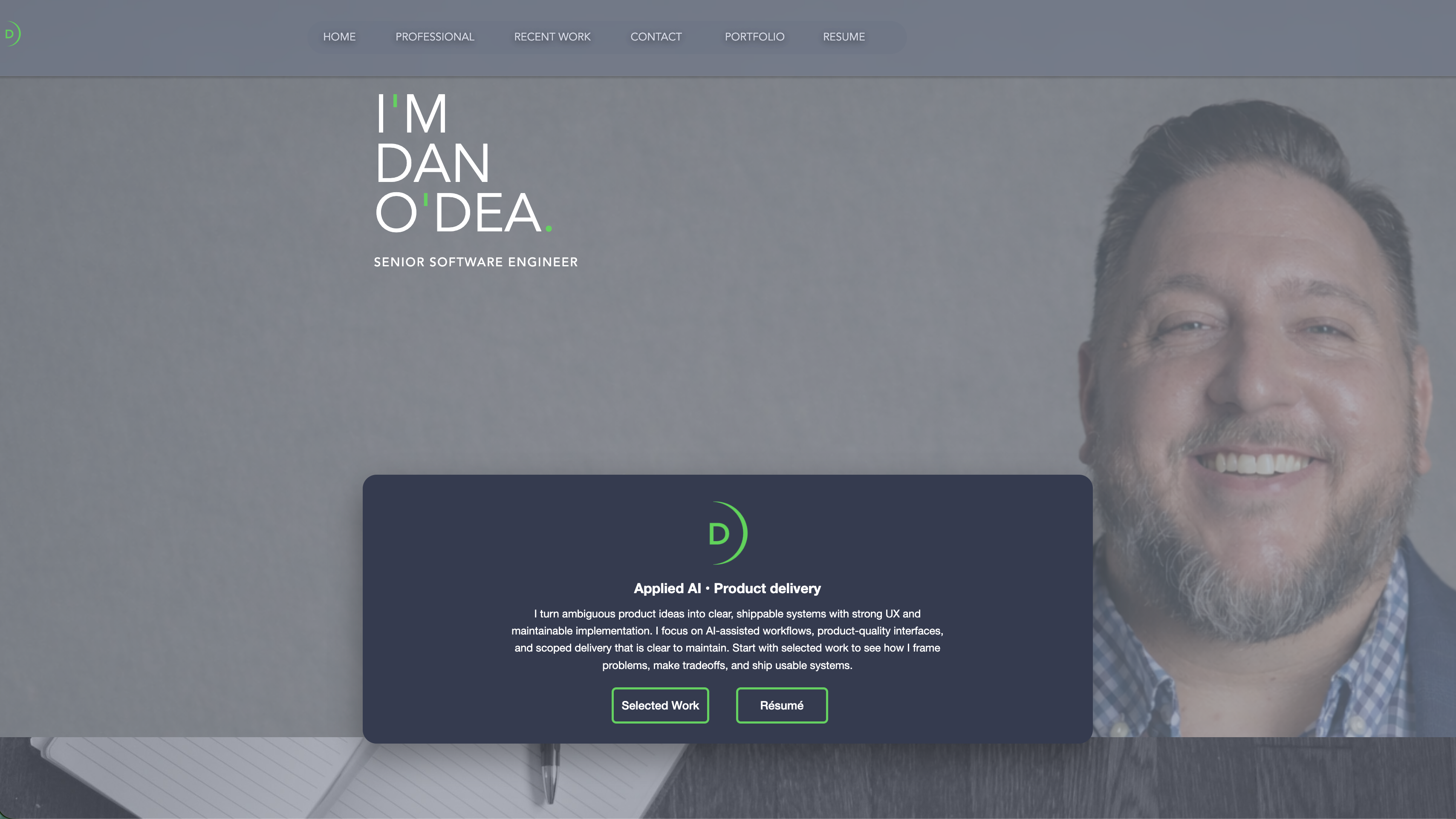 This Website project screenshot